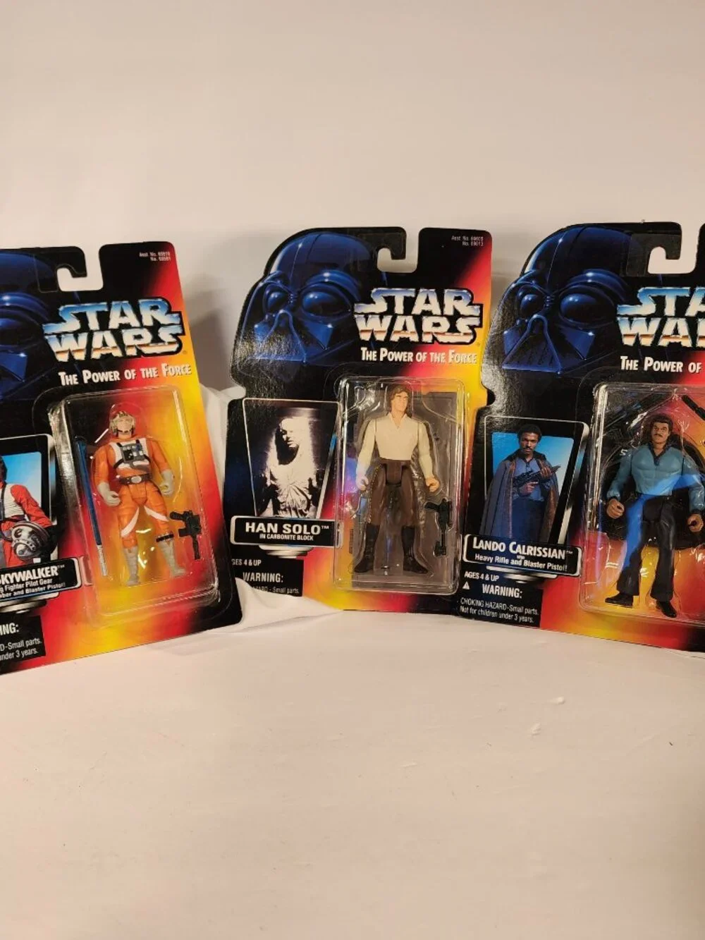 **MINT IN BOX** Three STAR WARS The Power of the Force action figures